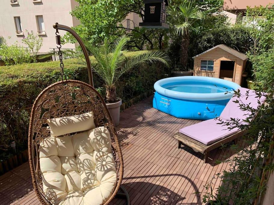 Gare La Part Dieu, Avec Terrasse, Jardin Et Parking 里昂 外观 照片